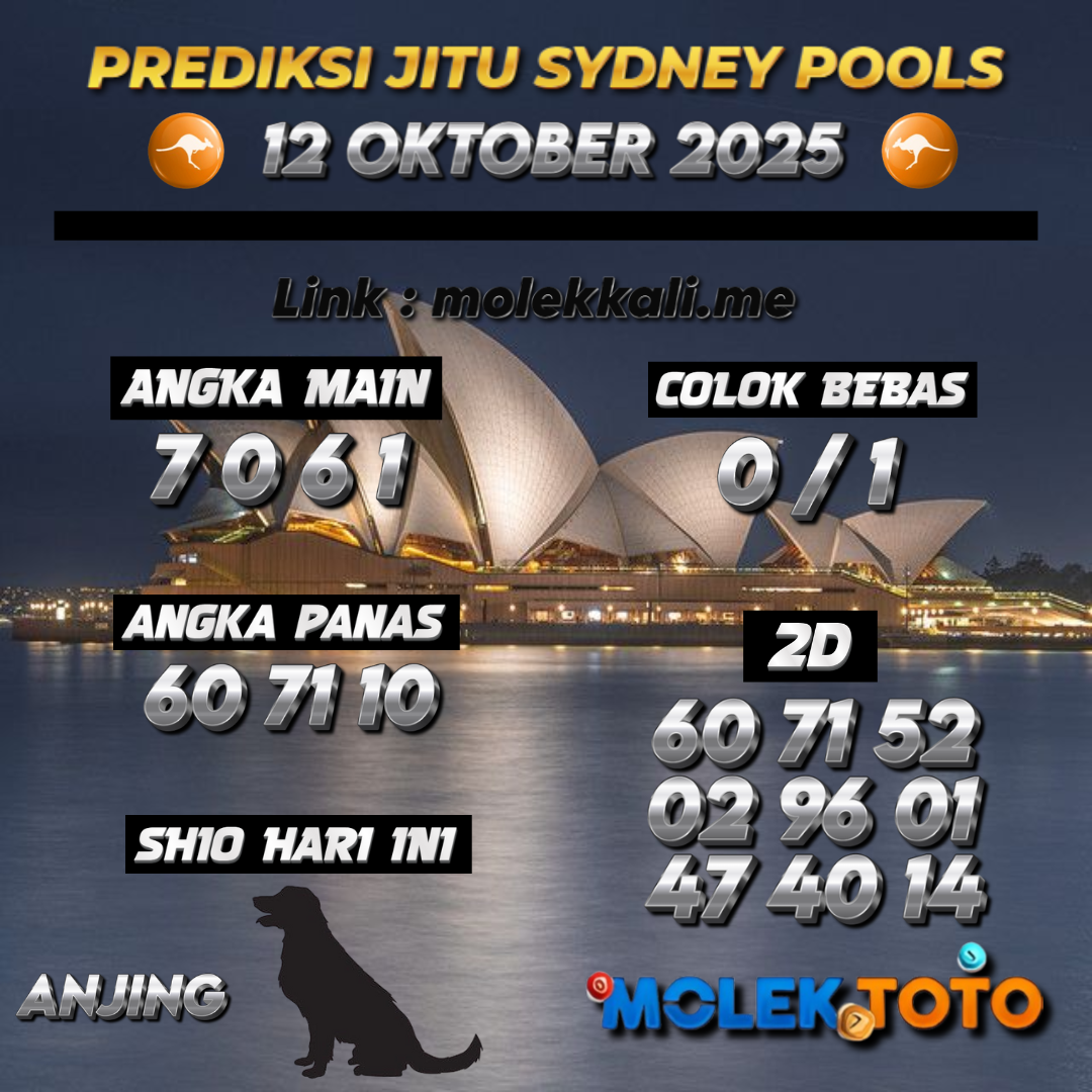 PREDIKSI JITU SYDNEY POOLS 12 OKTOBER 2025