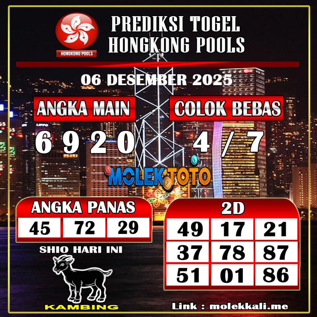 PREDIKSI TOGEL HONGKONG POOLS