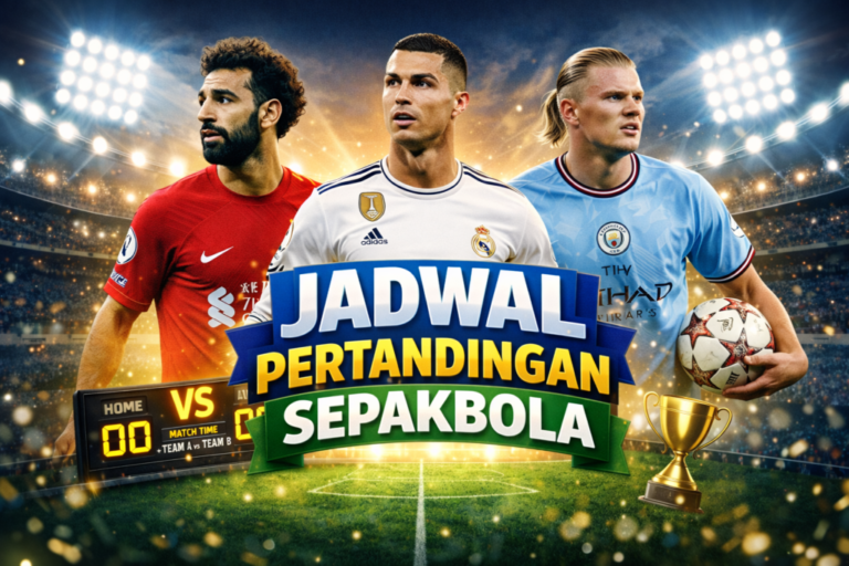 jadwal pertandingan sepak bola