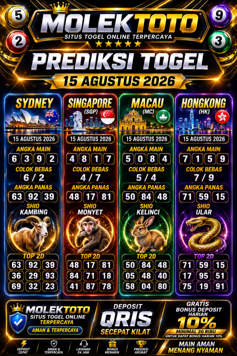 togel 15 agustus 2026
